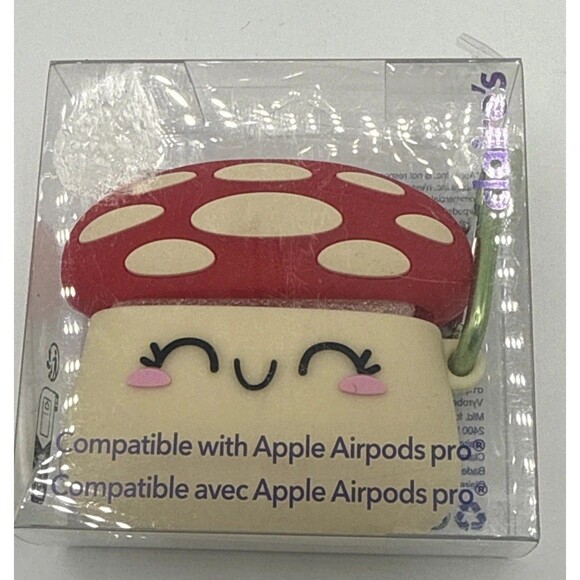 Super Cute Mushroom Shaped Airpod Case - Picture 2 of 8